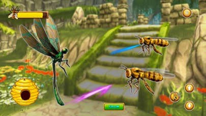 Honey Bee – Flying Bug Games Screenshot