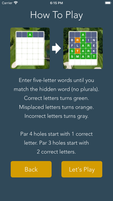 Word Golf Ace Screenshot