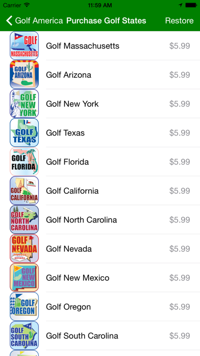 Golf America Screenshot