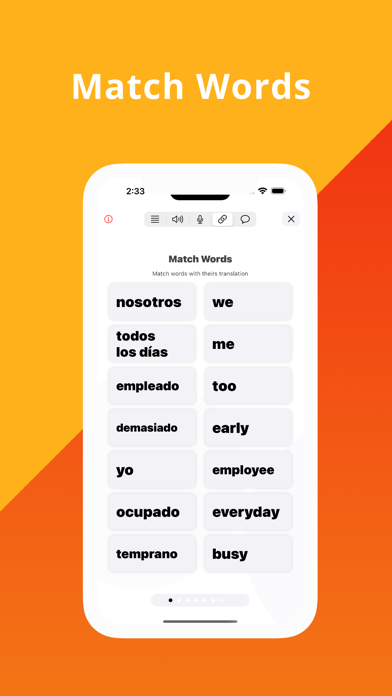 Flashcards - Learn Spanish Screenshot