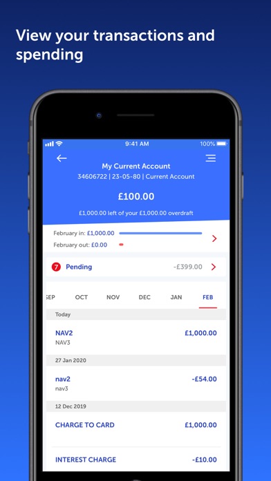 Metro Bank Screenshot