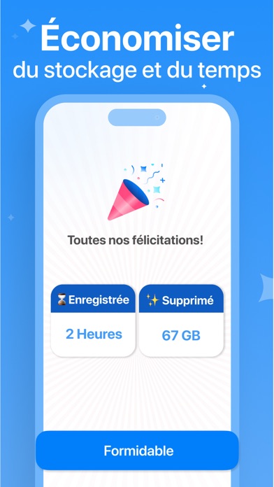 Screenshot #3 pour Cleanup· Nettoyeur de Stockage