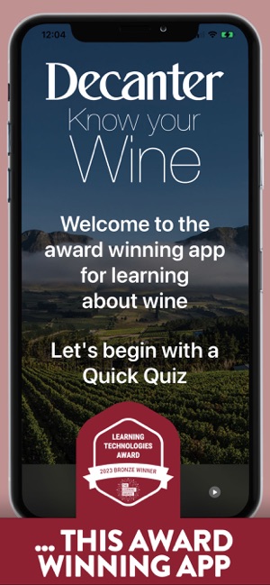 Decanter Know Your Wine on the App Store