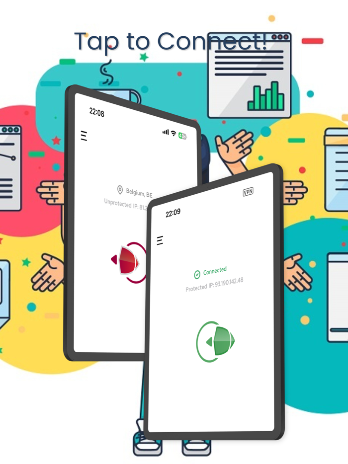 Start VPN Fast and Secure VPN