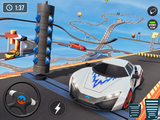 Screenshot #4 pour Car Ramp Stunt Racing Games 3D