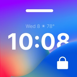 Always On Lock Screen: Widgets アイコン