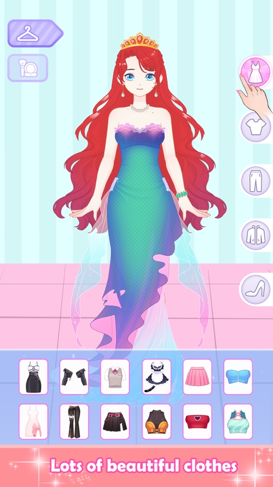 #5. Anime Dress Up: Fashion Game (iOS) By: Kien Nguyen