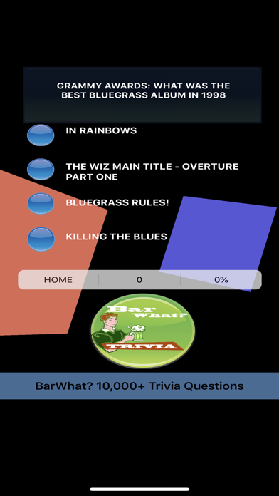 BarWhat? 10000+ Trivia Game Screenshot