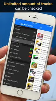 trackchecker - package tracker iphone screenshot 1