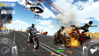 Crazy Moto- Bike Shooting Gameのおすすめ画像3