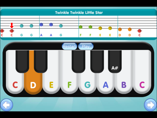 Screenshot #6 pour My First Piano of Simple Music