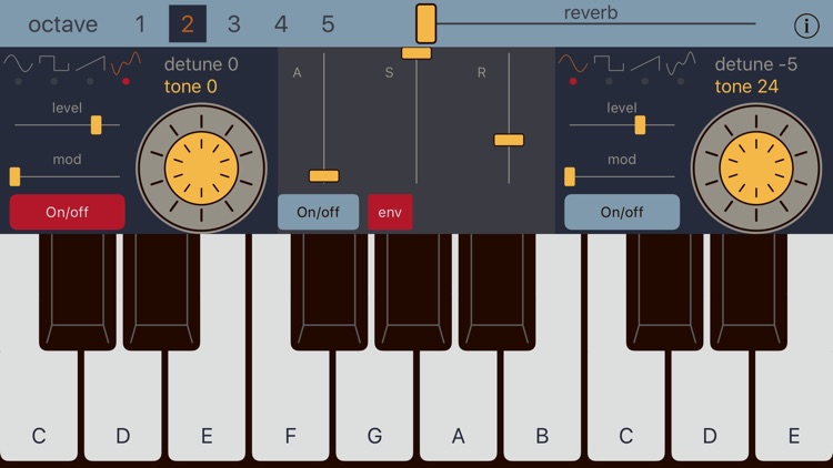 Sonic Synth : FM synthesizer