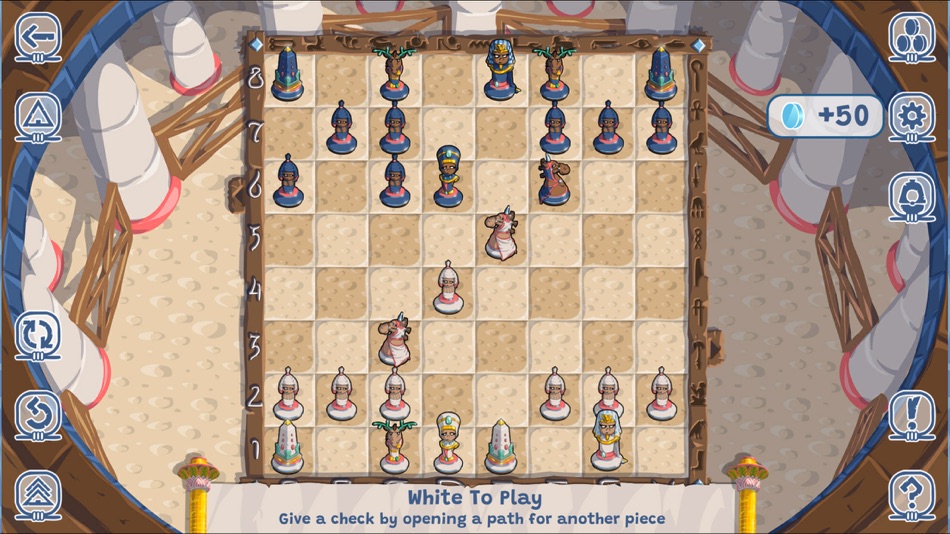 #6. Chess for Kids - Play, Learn (iOS) 由: SHACHKAT LTD.