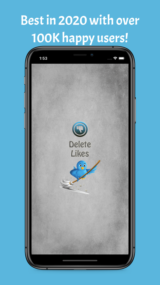 #1. Delete Likes for Twitter (iOS) Podle: Serkan Ozcan