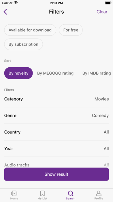 Moldcell TV Screenshot