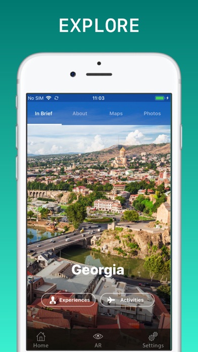 Georgia Travel Guide . Screenshot