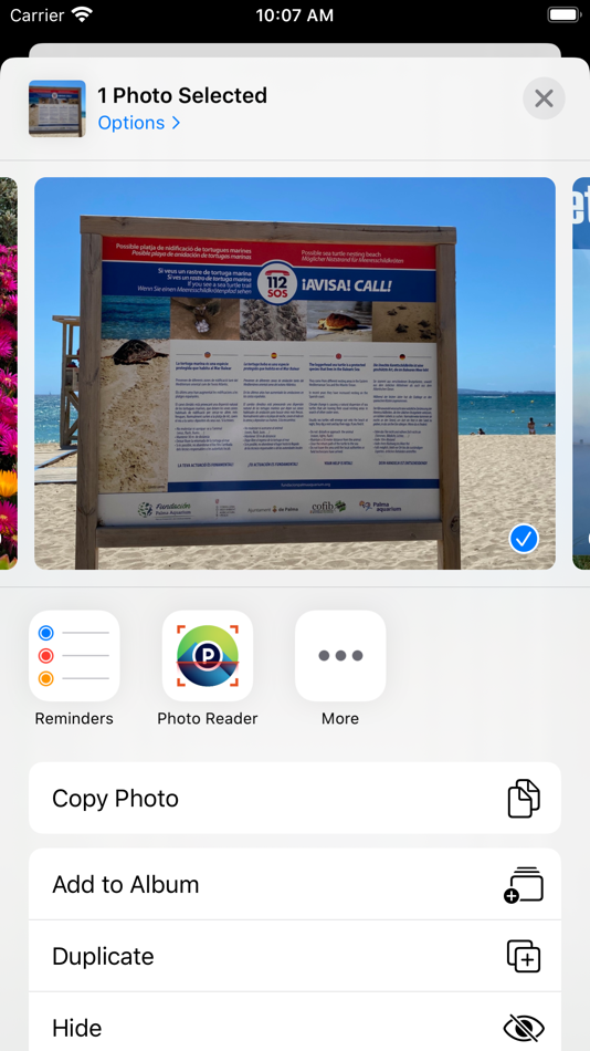 #7. Photo Reader (iOS) By: Alco Blom