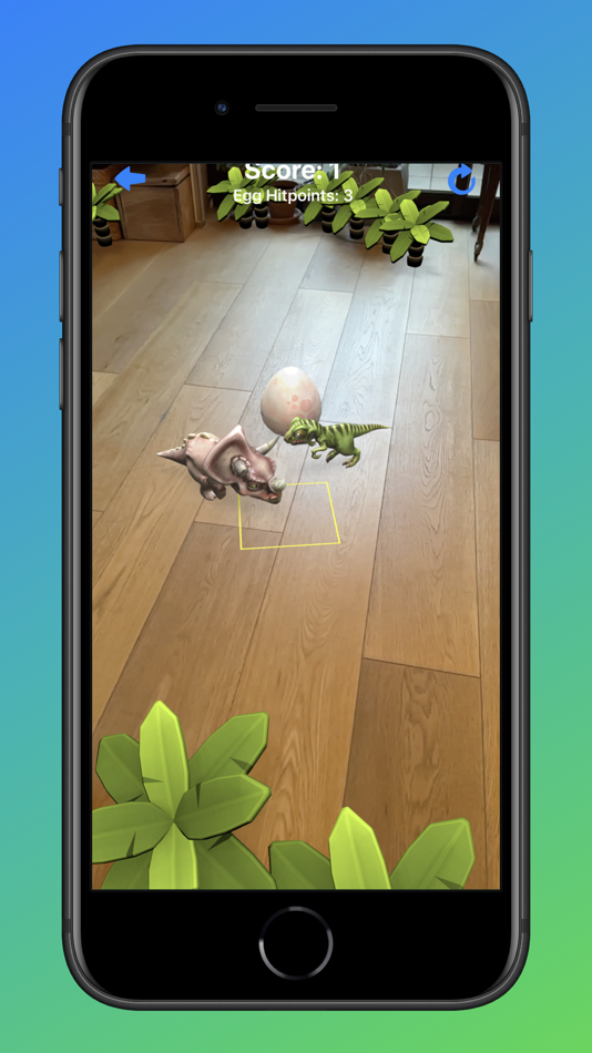 #1. Dino Run AR-Dinosaur Jump (iOS) 由: Gil Nakache