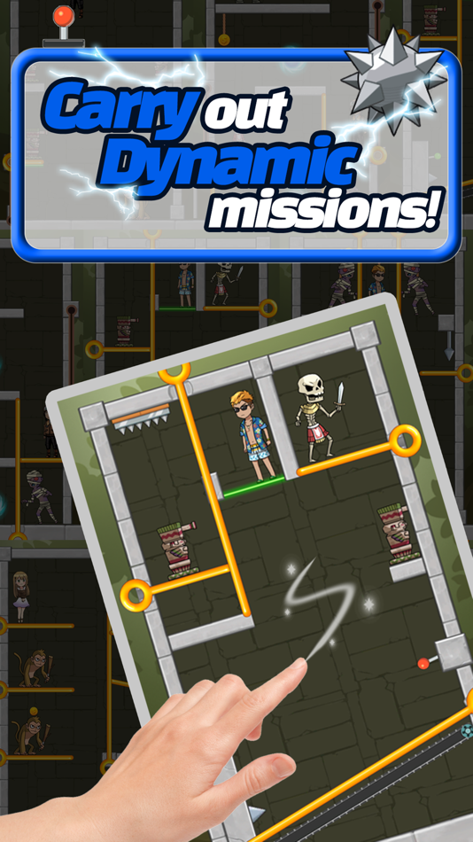 #5. Puzzle Rescue : Pull the Pin (iOS) 由: Springcomes Co., Ltd.
