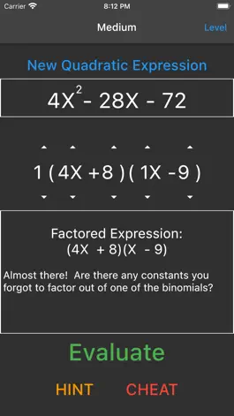 Game screenshot Factoring with Mr. Noor hack