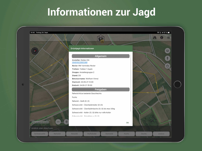 REVIERWELT Standkarte