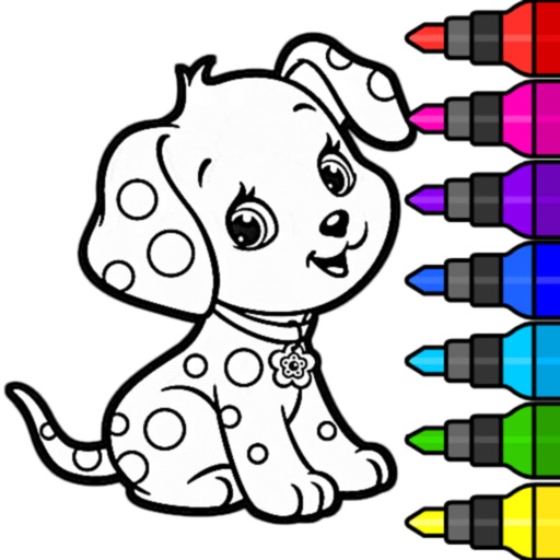 Coloring Games for Kids : 2 6+ icon