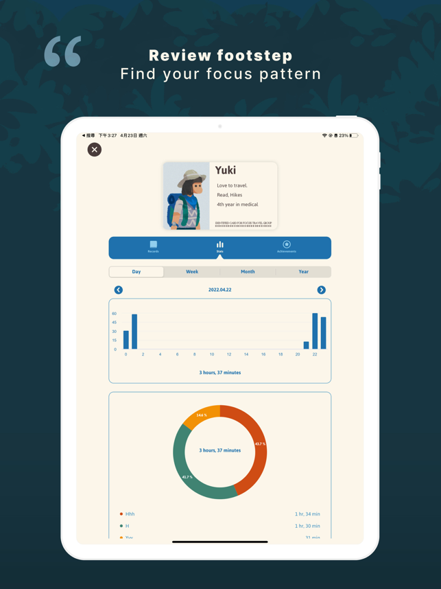 ‎Focus Traveler - Flow Timer 截图