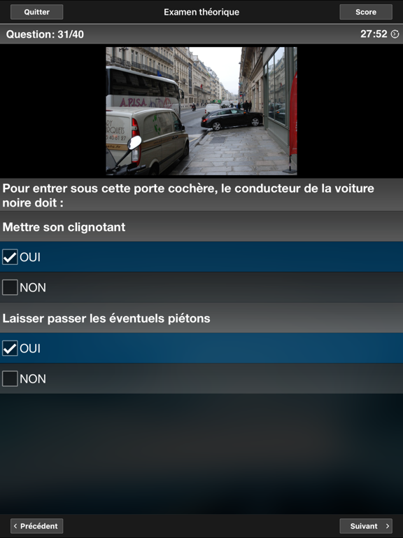 Screenshot #4 pour Quiz Code de la Route