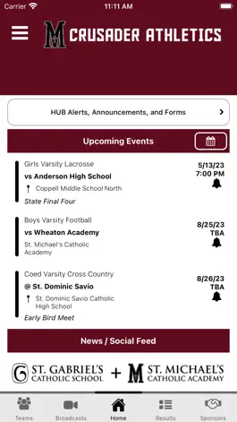 Game screenshot St Michaels Crusader Athletics hack