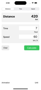 FindSpeedCalculator screenshot #1 for iPhone