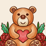 Teddy Sticker for iMessage