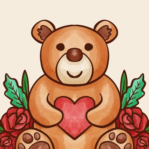 Teddy Sticker for iMessage icon