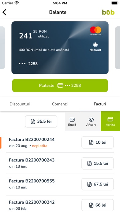 Bob Concierge Screenshot