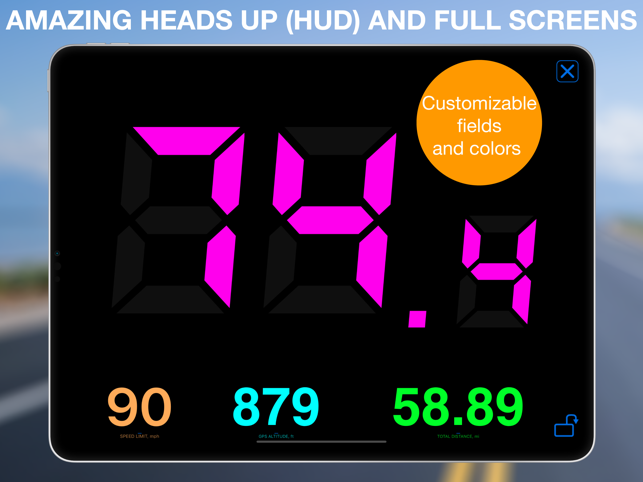 ‎Speedometer 55 Pro. GPS kit. Screenshots