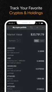 investing.com cryptocurrency iphone screenshot 4