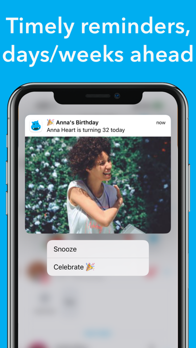 hip: Birthday Reminder App Screenshot
