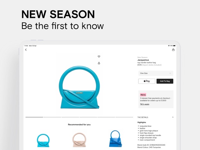 FARFETCH - Shop Luxury Fashion on the App Store