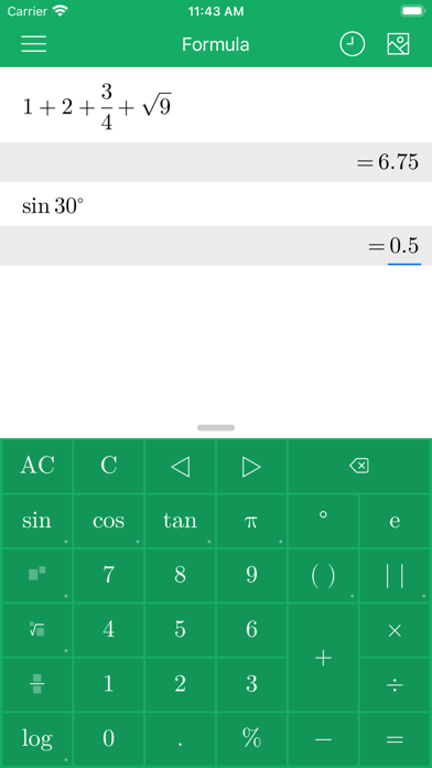 Bamboo Calculator Screenshot