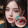 Red eye corrector : Eye lense - iPadアプリ