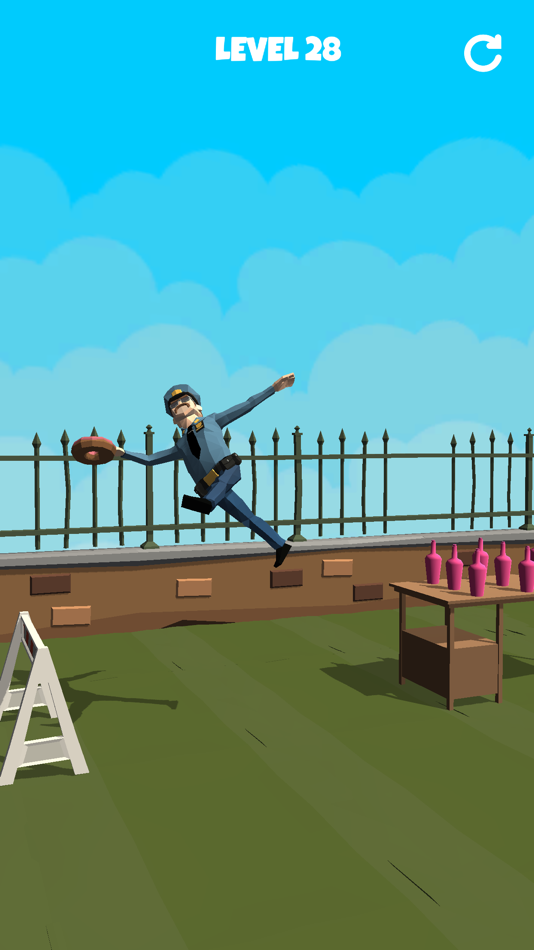 #2. Clumsy Cop (iOS) 由: Mustafa Ilker Goncu