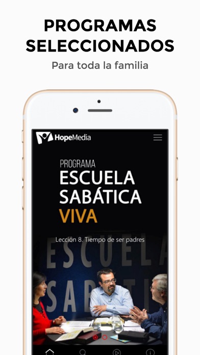 HopeMedia España Screenshot
