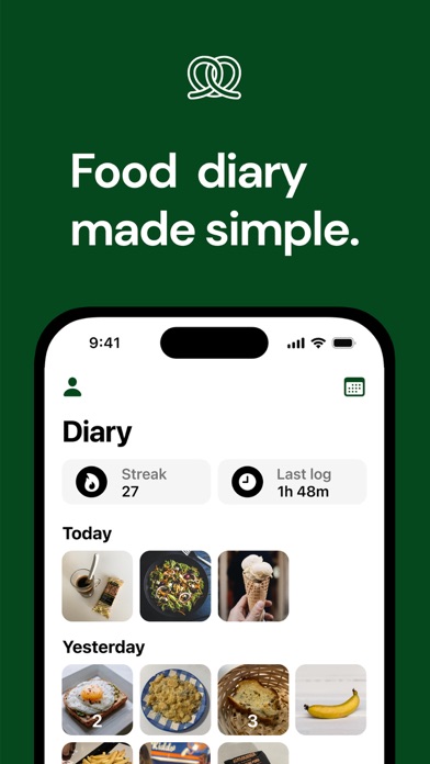 Pretzel: Food Diary Screenshot