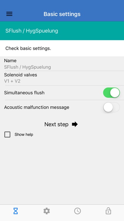 Geberit SetApp screenshot-3