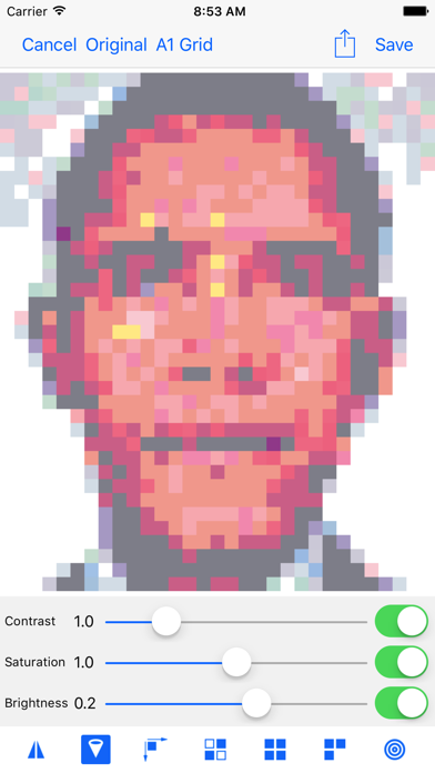 Posted—Sticky Note Mosaics Screenshot