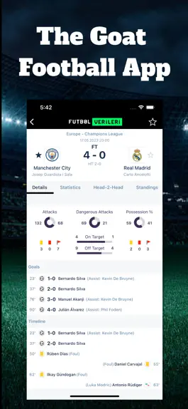 Game screenshot Futbol Verileri - LiveScore mod apk