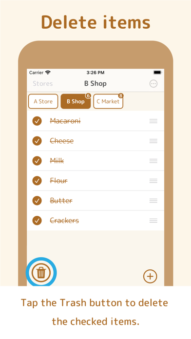 Shopping Check -Shopping List- Screenshot