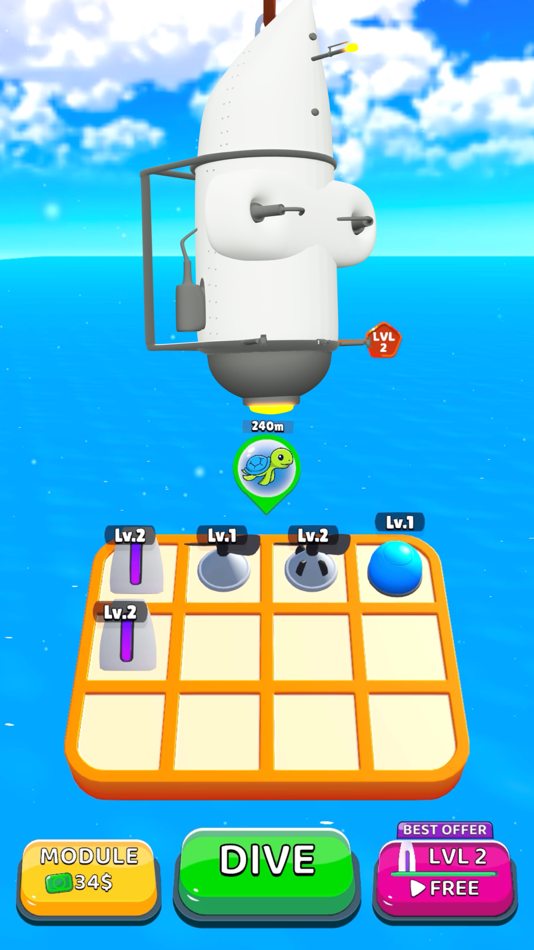 #2. Deep Dive - Submarine Jump (iOS) 由: Panteon Yazilim Oyun Egitim Teknolojileri ve Hizmetleri Sanayi Ticaret Anonim Sirketi