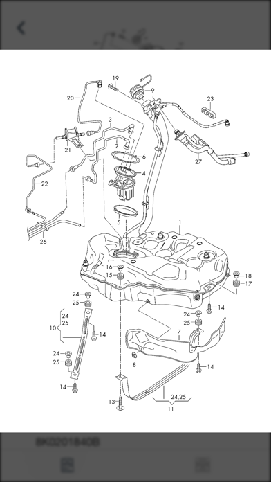 Car parts for Audi - diagramsのおすすめ画像2