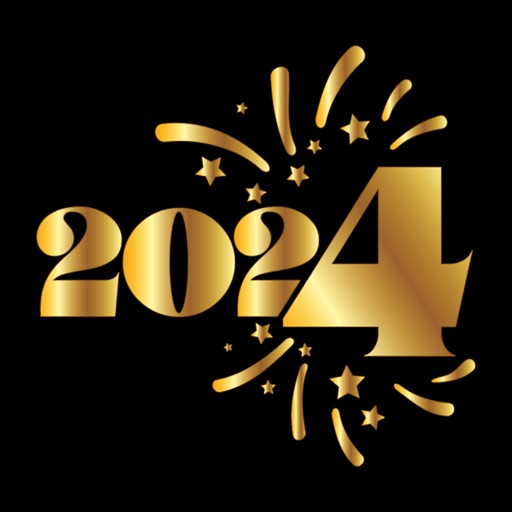 2024 New Year Sticker Set + icon