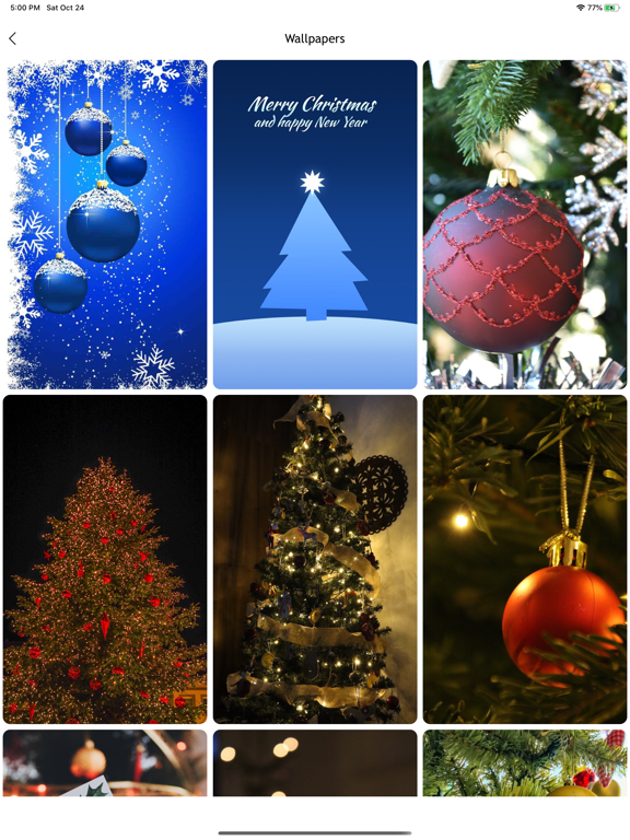 Christmas wallpapers countdown iPad screenshot 7 - Entertainment app